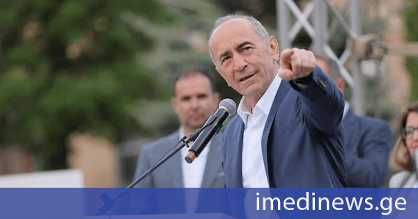 სომხეთის ყოფილ პრეზიდენტს რობერტ ქოჩარიანს პატიმრობა შეეფარდა