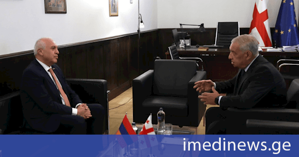 გიორგი ვოლსკი სომხეთის რესპუბლიკის ელჩს შეხვდა