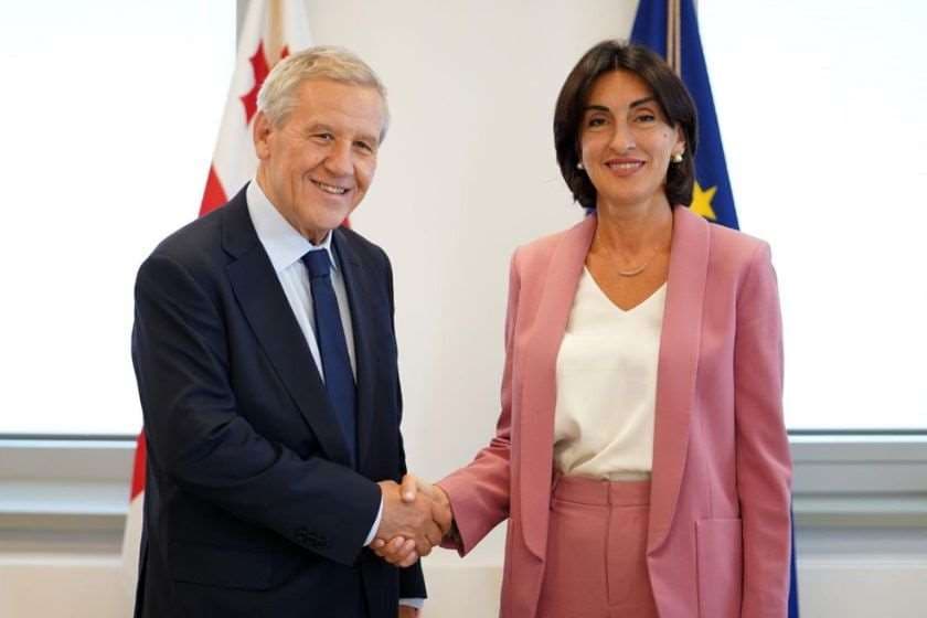 მაკა ბოჭორიშვილი დელფოსის ეკონომიკური ფორუმის დამფუძნებელსა და პრეზიდენტს შეხვდა