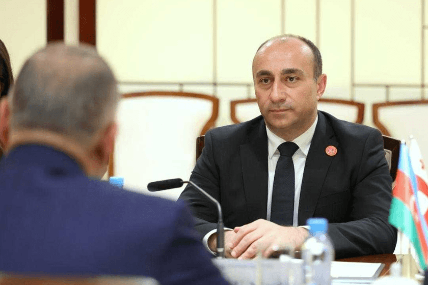 ჩინეთში ოფიციალური ვიზიტის ფარგლებში გეკა გელაძე ალი ნაგიევს შეხვდა