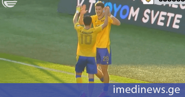 გიორგი გაგუამ სლოვაკეთის საფეხბურთო ჩემპიონატის მერვე ტურში დუბლი შეასრულა