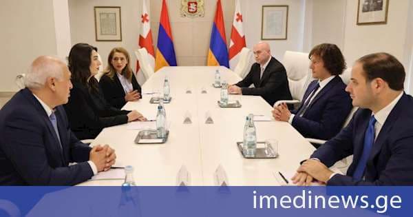 საქართველოს პრემიერ-მინისტრი სომხეთის შინაგან საქმეთა მინისტრს შეხვდა