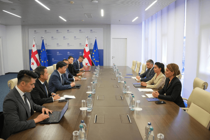 მარიამ ქვრივიშვილი აეროპორტების მართვისა და ინვესტიციების სფეროში მსოფლიოში ერთ-ერთი წამყვანი კომპანიის Changi Airports International-ის აღმასრულებელ დირექტორს, იუჯინ განს შეხვდა