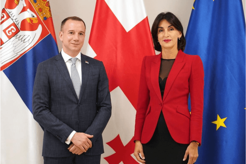მაკა ბოჭორიშვილი სერბეთის რესპუბლიკის საგარეო საქმეთა სამინისტროს სახელმწიფო მდივანს დამიან იოვიჩს შეხვდა