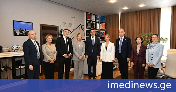 საქართველოს საპარლამენტო დელეგაცია აზერბაიჯანის რესპუბლიკის ახალგაზრდობისა და სპორტის მინისტრს შეხვდა