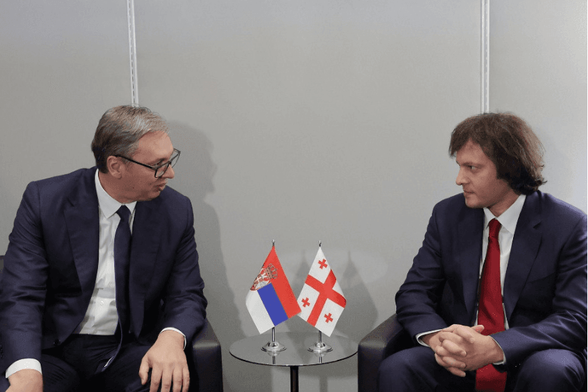ირაკლი კობახიძე: კონსტრუქციული შეხვედრა მქონდა სერბეთის პრეზიდენტ ალექსანდარ ვუჩიჩთან, ვისაუბრეთ საქართველო-სერბეთის ურთიერთობებსა და თანამშრომლობის შემდგომი გაძლიერების შესაძლებლობებზე