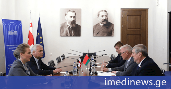 ირაკლი ქადაგიშვილი ბელარუსის პარლამენტის - ეროვნული კრების წარმომადგენელთა პალატის დელეგაციას შეხვდა