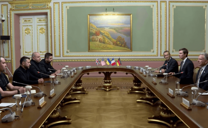 ზელენსკიმ ტრამპის წარმომადგენლებთან მოლაპარაკებების დეტალებზე ისაუბრა