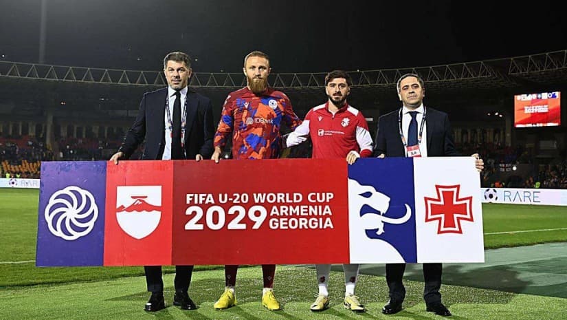 საქართველო და სომხეთი 2029 წელს FIFA-ს U20 მსოფლიო ჩემპიონატს უმასპინძლებენ