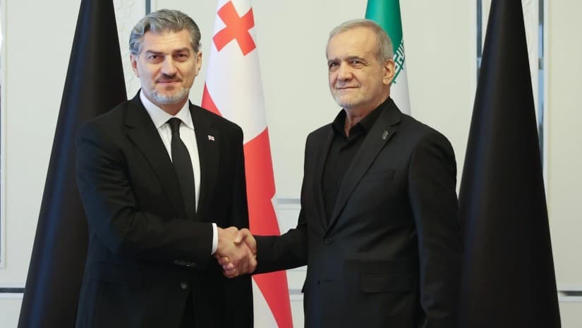 მიხეილ ყაველაშვილმა ირანის პრეზიდენტთან შეხვედრაზე ირანში განვითარებული ტრაგიკული მოვლენების გამო სამძიმარი გამოხატა