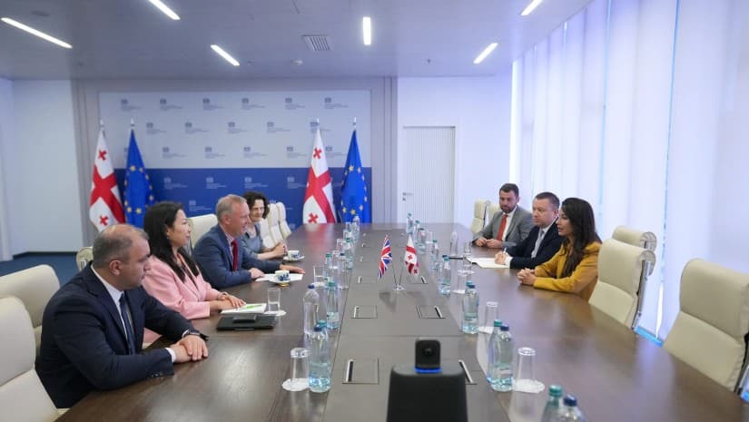 მარიამ ქვრივიშვილი ბრიტანეთის ელჩს და LSE-ს წარმომადგენელს შეხვდა - რა განიხილეს?