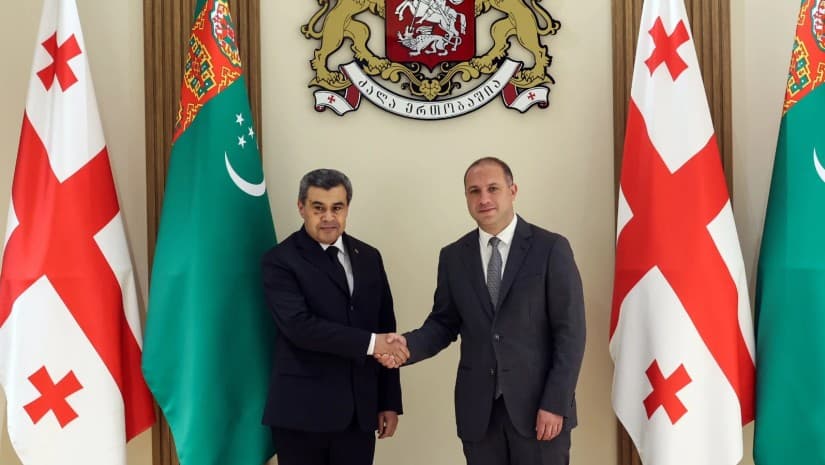 გივი მიქანაძემ თურქმენ კოლეგასთან განათლების კუთხით კავშირების გაღრმავების საკითხები განიხილა