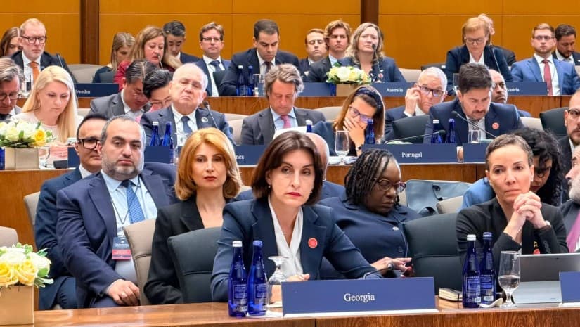 მაკა ბოჭორიშვილის სიტყვა ვაშინგტონში „პოლიტიკური ტერორიზმის ხელახალი გააქტიურების შესახებ“ მინისტერიალზე