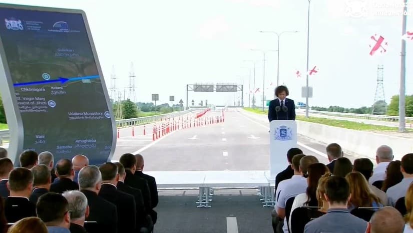 "დღეს ვხსნით სამტრედია-გრიგოლეთის ჩქაროსნული მაგისტრალის მე-3 მონაკვეთს" - როდის დასრულდება პროექტი?