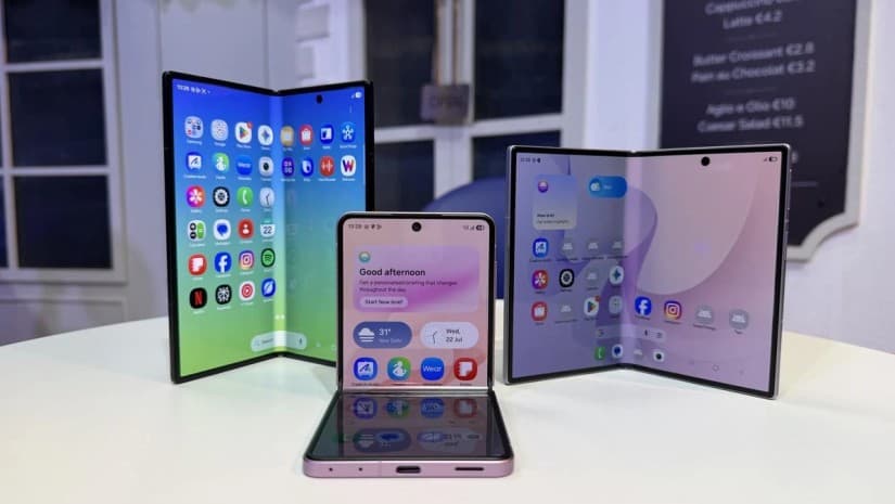 Samsung-მა დასაკეცი სმარტფონების ახალი სერია წარადგინა