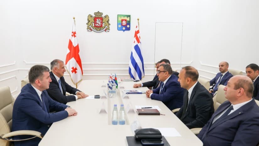 აჭარის მთავრობის თავმჯდომარე "კასპიის ენერგეტიკული კლუბის" თავმჯდომარეს, ტელმან ალიევს შეხვდა