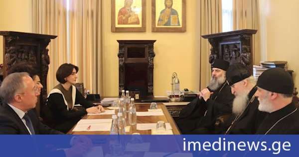 საპატრიარქო ტახტის მოსაყდრემ, მიტროპოლიტმა შიომ საქართველოს საგარეო საქმეთა მინისტრი მიიღო
