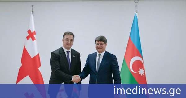 დავით სონღულაშვილი აზერბაიჯანის რესპუბლიკის ეკოლოგიისა და ბუნებრივი რესურსების მინისტრ რაშად ისმაილოვს შეხვდა