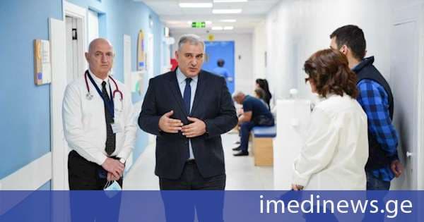 ჯანდაცვის მინისტრი იშვიათი დაავადებების სამკურნალო სახელმწიფო პროგრამის ახალ კომპონენტში ჩართვის მსურველ, იაშვილის სახელობის ბავშვთა ცენტრალურ საავადმყოფოში იმყოფებოდა