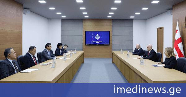 სულხან თამაზაშვილმა თურქეთის რესპუბლიკის ელჩთან გაცნობითი შეხვედრა გამართა