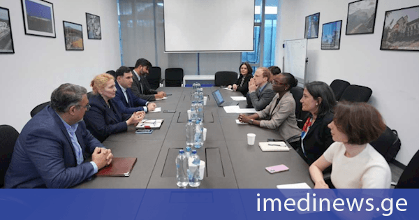 ინგა ფხალაძე მსოფლიო ბანკის რეგიონულ დირექტორს სამხრეთ კავკასიაში როლანდ პრაისს შეხვდა