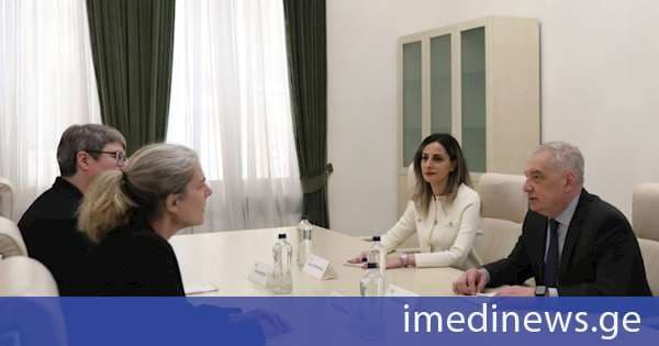 გიორგი ვოლსკი წითელი ჯვრის საერთაშორისო კომიტეტის დელეგაციის ხელმძღვანელს შეხვდა