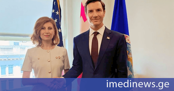 თამარ ტალიაშვილი სახელმწიფო ექსპორტ-იმპორტის ბანკის პრეზიდენტს შეხვდა