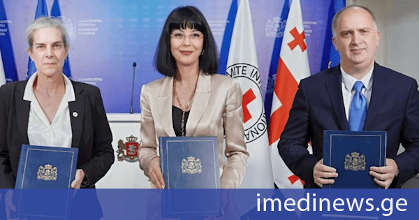 თეა ახვლედიანმა, ICRC-ის დელეგაციის ხელმძღვანელმა და სამხარაულის სახელობის სასამართლო ექსპერტიზის ეროვნულ ბიუროს უფროსმა მონაცემთა გაზიარების შესახებ ურთიერთგაგების მემორანდუმს ხელი მოაწერეს