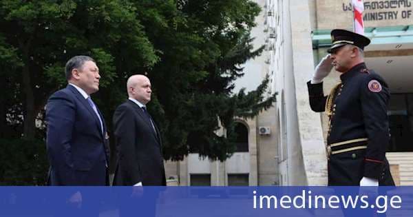 საქართველოს შინაგან საქმეთა სამინისტროს ყაზახეთის რესპუბლიკის შინაგან საქმეთა მინისტრი ეწვია