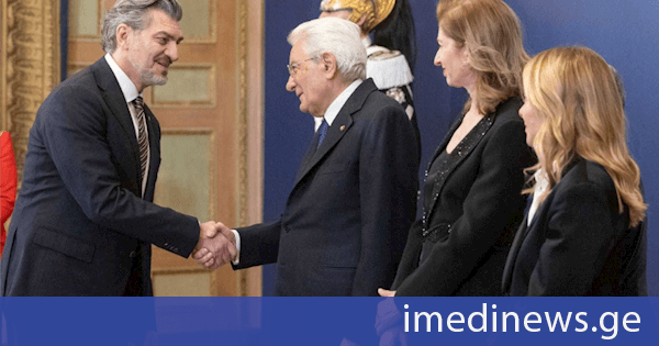 საქართველოს პრეზიდენტ მიხეილ ყაველაშვილს, იტალიის რესპუბლიკის პრეზიდენტი სერჯო მატარელა დამოუკიდებლობის დღეს ულოცავს