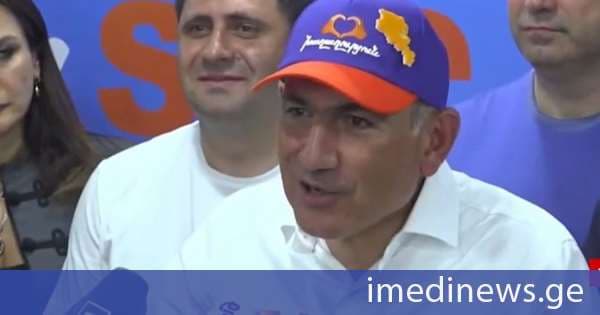 ნიკოლ ფაშინიანი: გაიმარჯვა პარტია „სამოქალაქო კონტრაქტმა“, პარტია მთავრობას დამოუკიდებლად ჩამოაყალიბებს