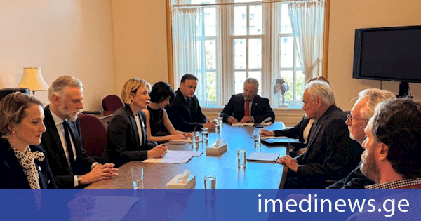 საქართველოს საპარლამენტო დელეგაცია კანადის პარლამენტის თავმჯდომარეს, კომიტეტების ხელმძღვანელებსა და აღმასრულებელი ხელისუფლების წარმომადგენლებს შეხვდა