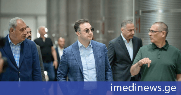 დავით სონღულაშვილმა გარდაბნის მუნიციპალიტეტში ღვინისა და ალკოჰოლური სასმელების საწარმო დაათვალიერა