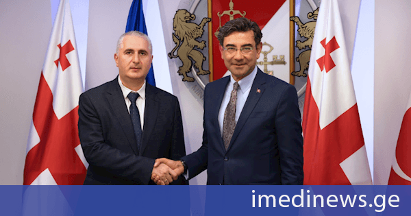 ფინანსთა მინისტრი თურქეთის რესპუბლიკის საგანგებო და სრულუფლებიან ელჩს შეხვდა