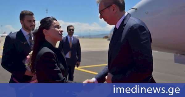 საქართველოს ოფიციალური ვიზიტით სერბეთის რესპუბლიკის პრეზიდენტი, ალექსანდრ ვუჩიჩი ეწვია