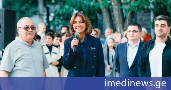 რუსთავში კონკურს-ფესტივალ „ქართულის“ ფარგლებში, ანსამბლ „ხალიბის“ ვარსკვლავი გაიხსნა