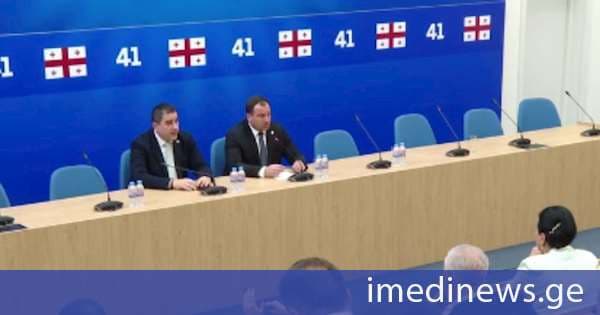 „ქართული ოცნების“ გორგასლის ოფისში საპარლამენტო უმრავლესობის სხდომა გაიმართა
