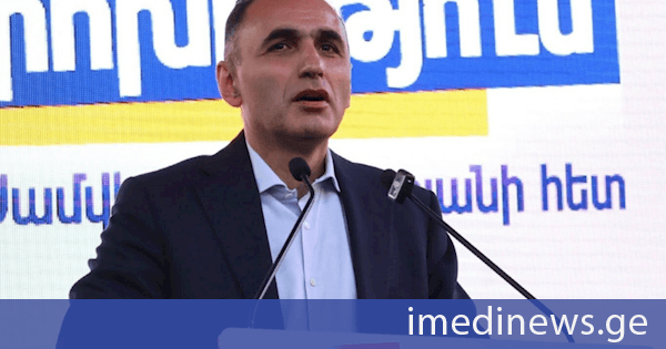 სომხური მედია: სომხეთში დააკავეს ოპოზიციის წარმომადგენელი ავეტიკ ჩალაბიანი, რომელსაც ბრალად უცხოელების დახმარებით ოპოზიციის სასარგებლოდ არჩევნების შედეგების შეცვლის მცდელობა ედება