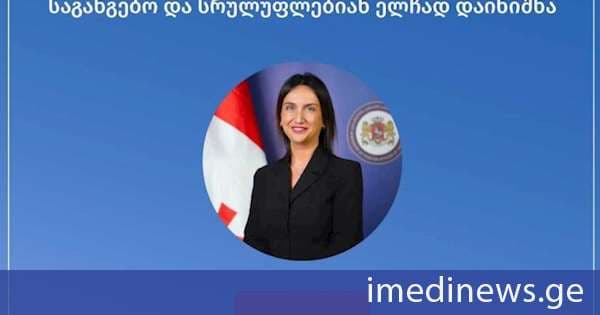 ლატვიის რესპუბლიკაში საქართველოს საგანგებო და სრულუფლებიან ელჩად ანა აბულაძე დაინიშნა