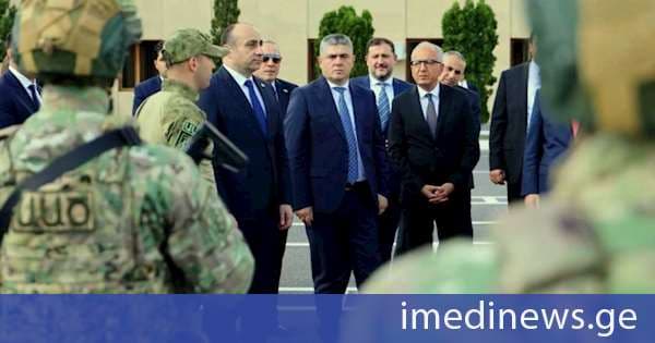 გეკა გელაძე სომხეთის ეროვნული უსაფრთხოების სპეციალური ძალების სადემონსტრაციო წვრთნებს დაესწრო