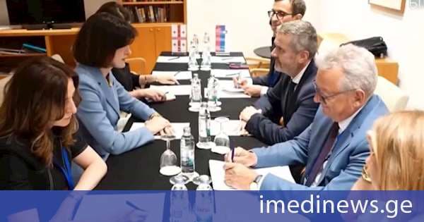 მაკა ბოჭორიშვილი სლოვენიის საგარეო და ევროპულ საქმეთა მინისტრს შეხვდა