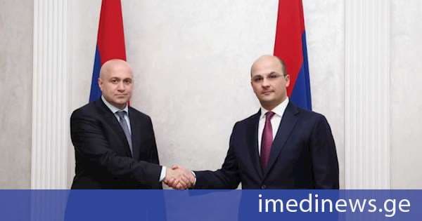 საქართველოს შინაგან საქმეთა მინისტრი სომხეთის რესპუბლიკის ეროვნული უსაფრთხოების სამსახურის დირექტორს შეხვდა