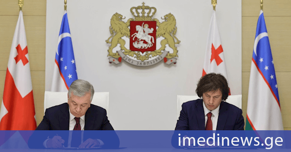 საქართველოსა და უზბეკეთის რესპუბლიკას შორის სტრატეგიული პარტნიორობის შეთანხმება გაფორმდა
