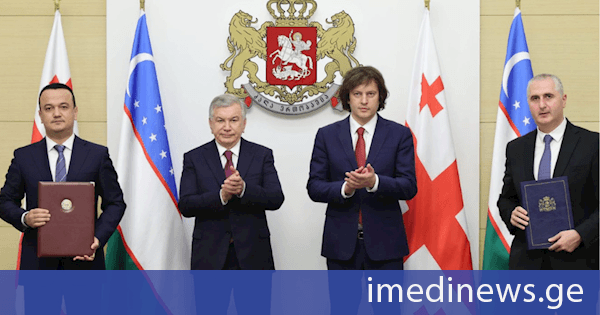 ფინანსთა მინისტრმა ლაშა ხუციშვილმა და უზბეკეთის რესპუბლიკის ინვესტიციების, მრეწველობისა და ვაჭრობის მინისტრმა ლაზიზ კუდრატოვმა ხელი მოაწერეს შეთანხმებებს საბაჟო და საფინანსო სფეროში თანამშრომლობის შესახებ