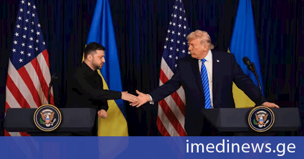 დონალდ ტრამპი და ვოლოდიმირ ზელენსკი ერთმანეთს ანკარაში შეხვდებიან