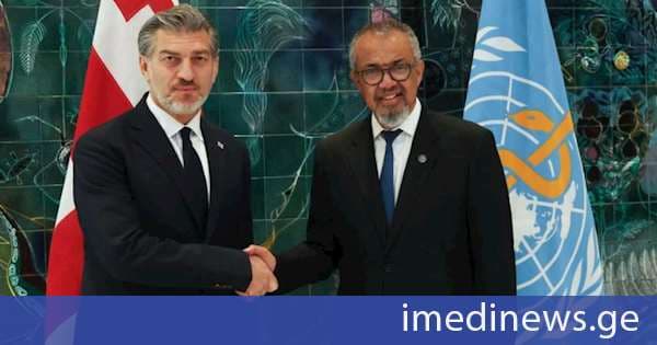 საქართველოს პრეზიდენტი, მიხეილ ყაველაშვილი ჯანდაცვის მსოფლიო ორგანიზაციის (WHO) გენერალურ დირექტორს, ტედროს ადანომ გებრეისუსს შეხვდა