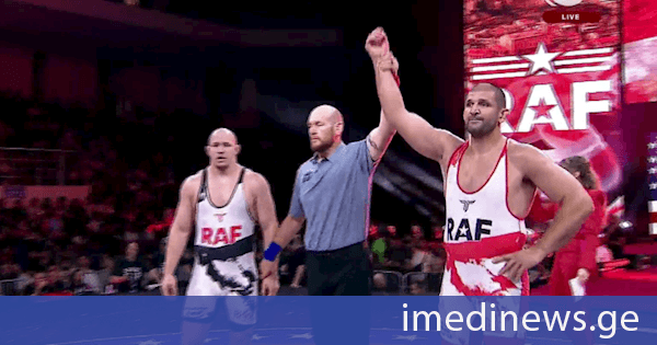 ქართველმა მოჭიდავემ გენო პეტრიაშვილმა RAF Georgia-ს ტურნირზე ამერიკელი მეტოქე 10:0 დაამარცხა