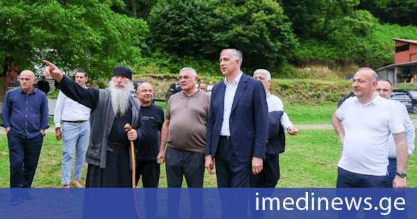 ზურაბ პატარაძე ხინოს მამათა მონასტერში მიმდინარე სარეაბილიტაციო სამუშაოებს გაეცნო