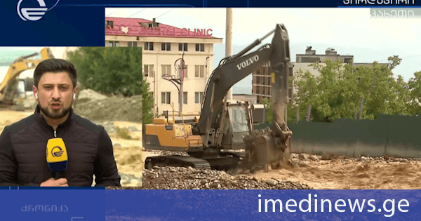 რა ვითარებაა თელავში, სადაც სტიქიის შედეგებს ებრძვიან - „ქრონიკის“ ჩართვა