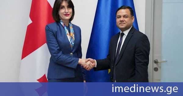 მაკა ბოჭორიშვილი საქართველოში ინდოეთის რესპუბლიკის ელჩს შეხვდა